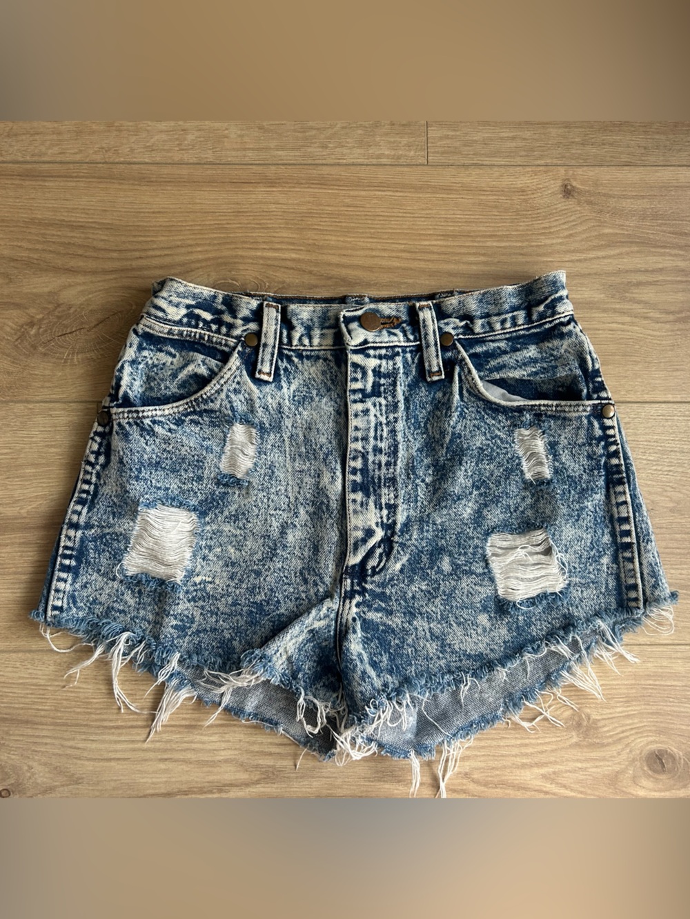 Vintage made in USA Wrangler Denim Shorts